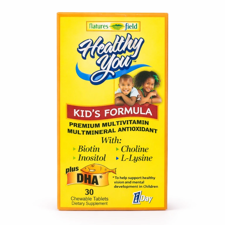 Nature's Field Healthy You Kids Formula x 30 chewable tablets
